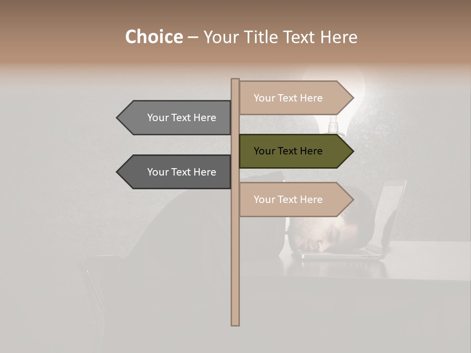Object Sleep Creativity PowerPoint Template