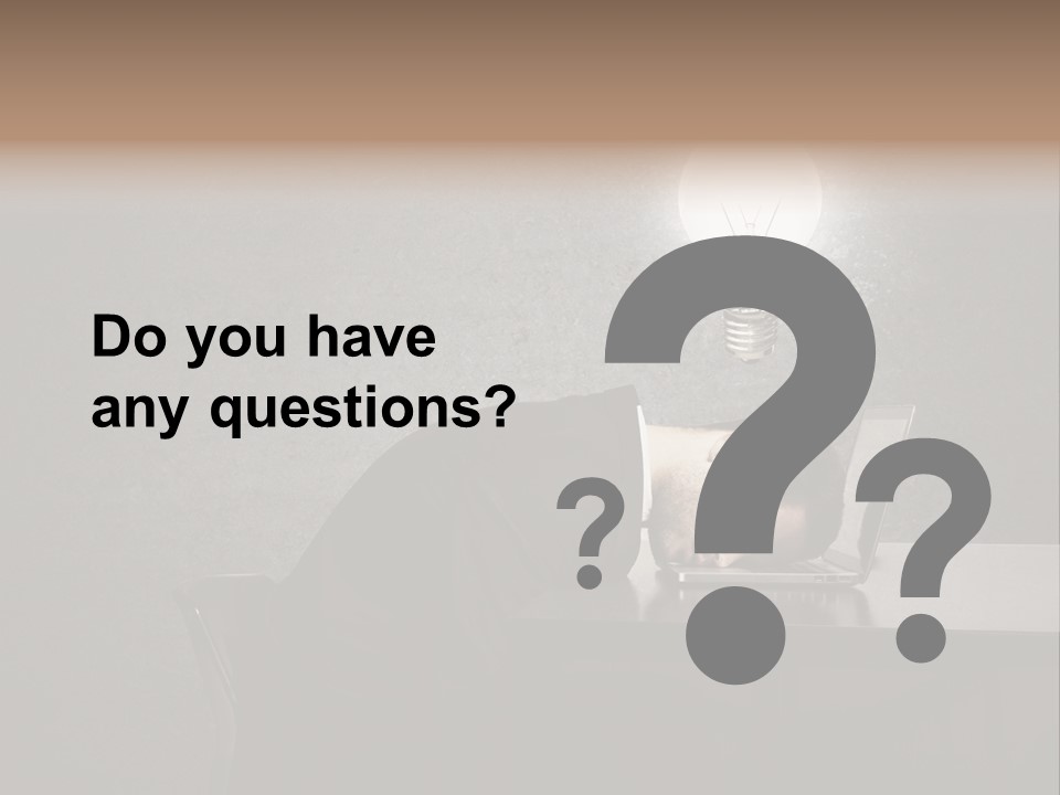 Object Sleep Creativity PowerPoint Template