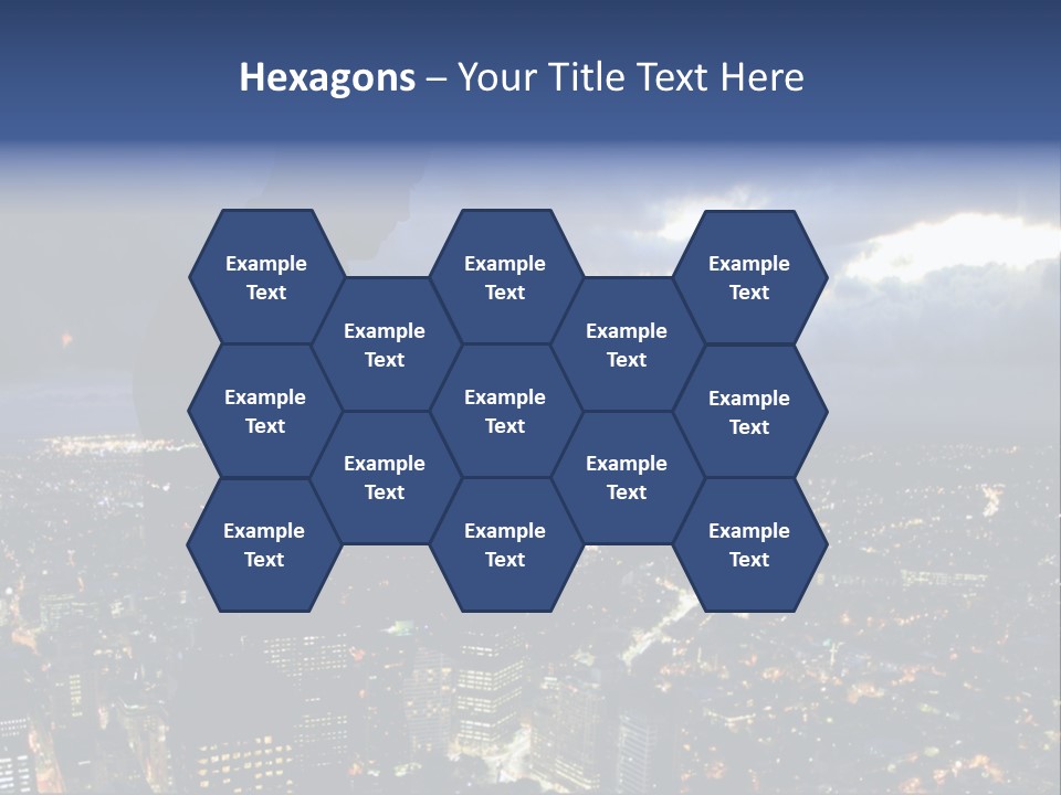 Black Office Nature PowerPoint Template