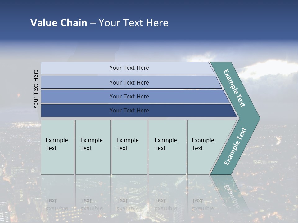 Black Office Nature PowerPoint Template