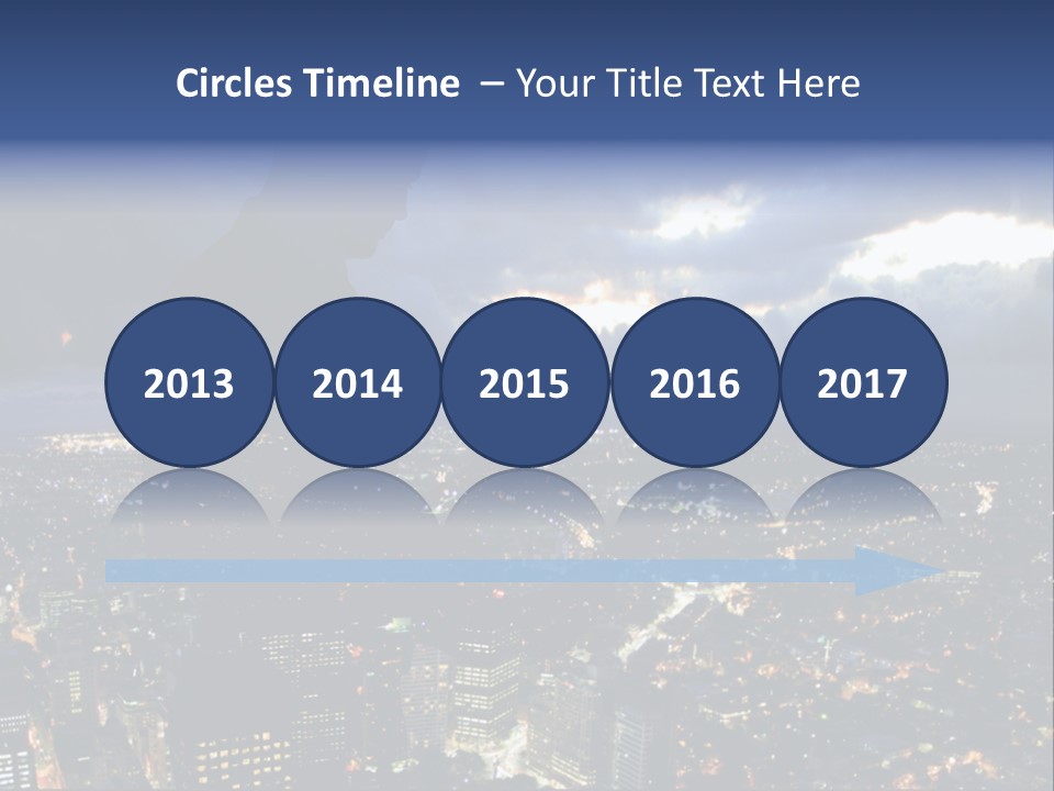 Black Office Nature PowerPoint Template