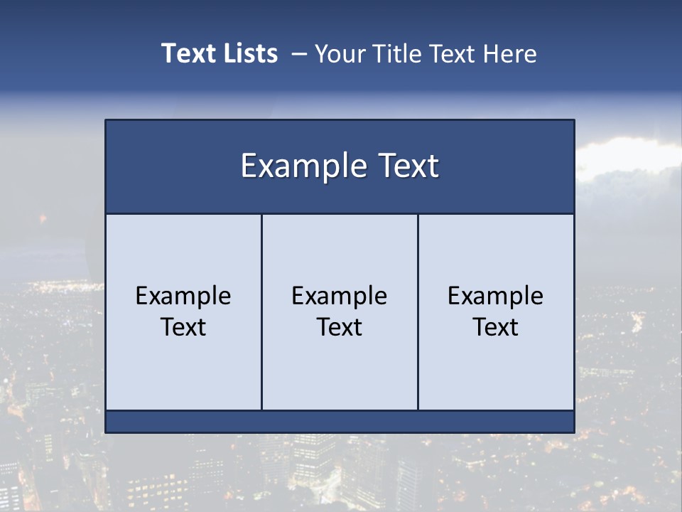 Black Office Nature PowerPoint Template