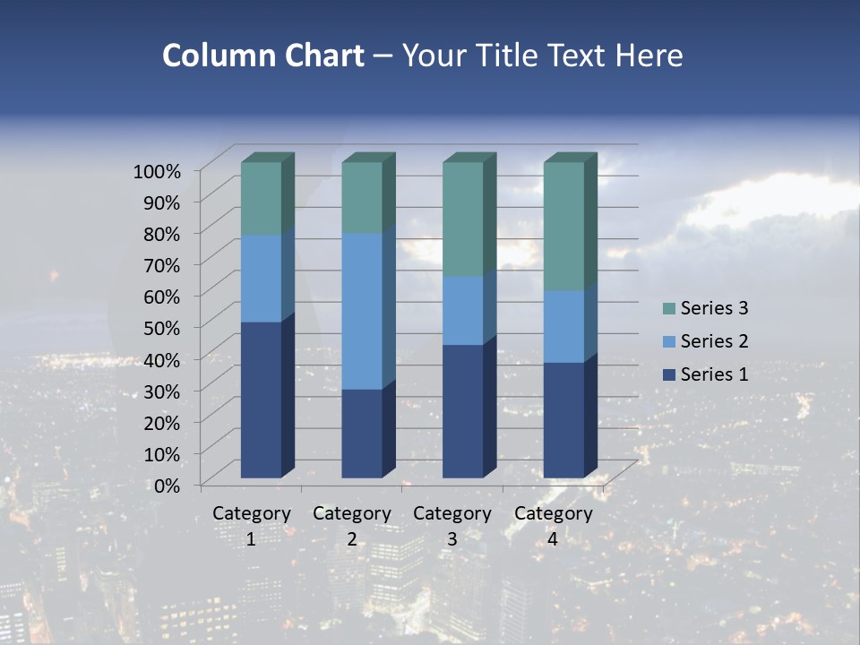 Black Office Nature PowerPoint Template