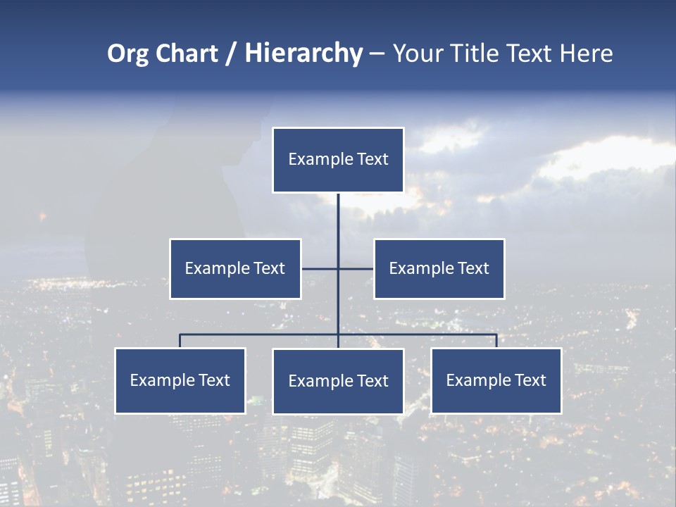 Black Office Nature PowerPoint Template
