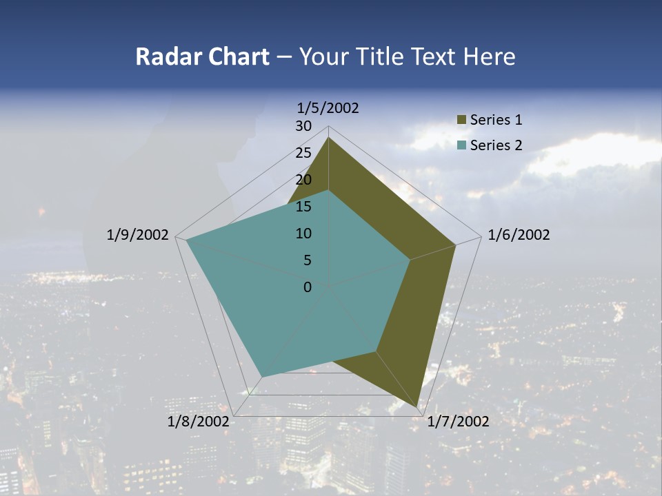 Black Office Nature PowerPoint Template