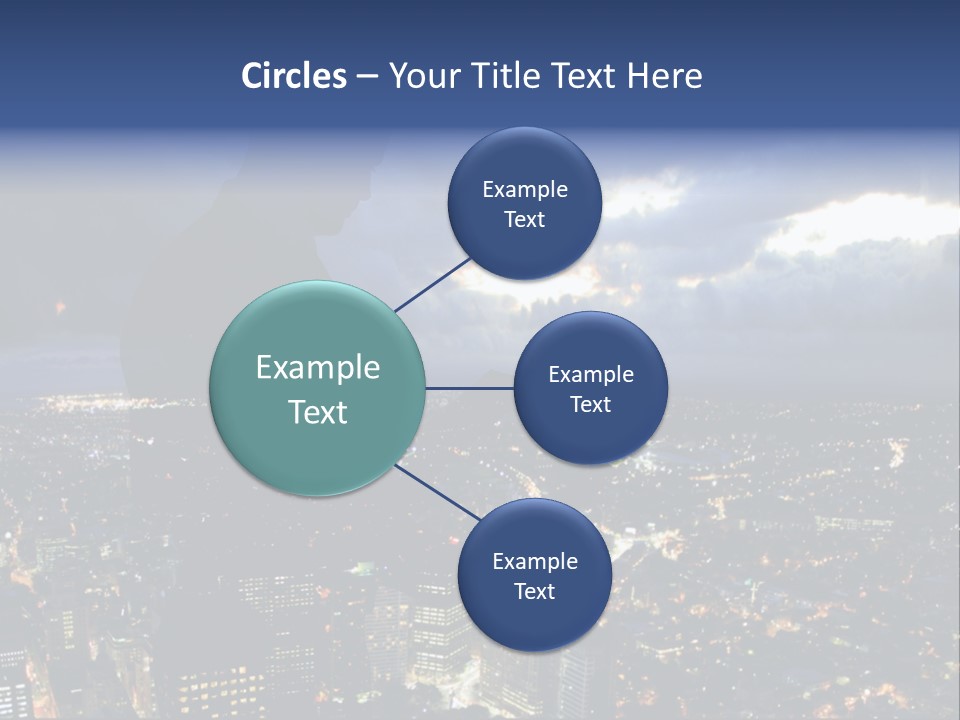 Black Office Nature PowerPoint Template