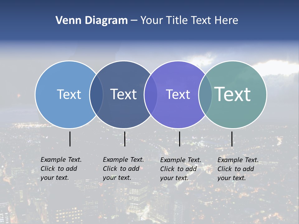 Black Office Nature PowerPoint Template