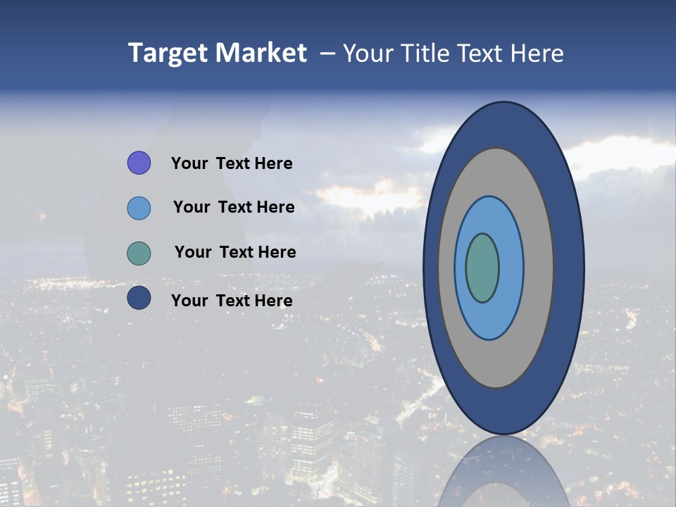 Black Office Nature PowerPoint Template