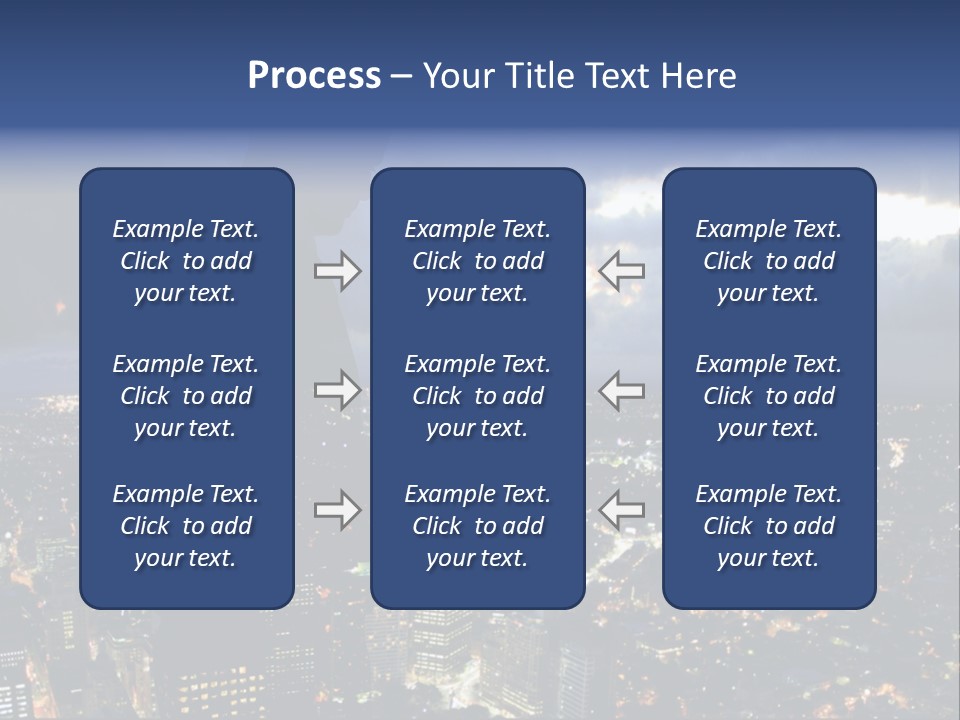 Black Office Nature PowerPoint Template
