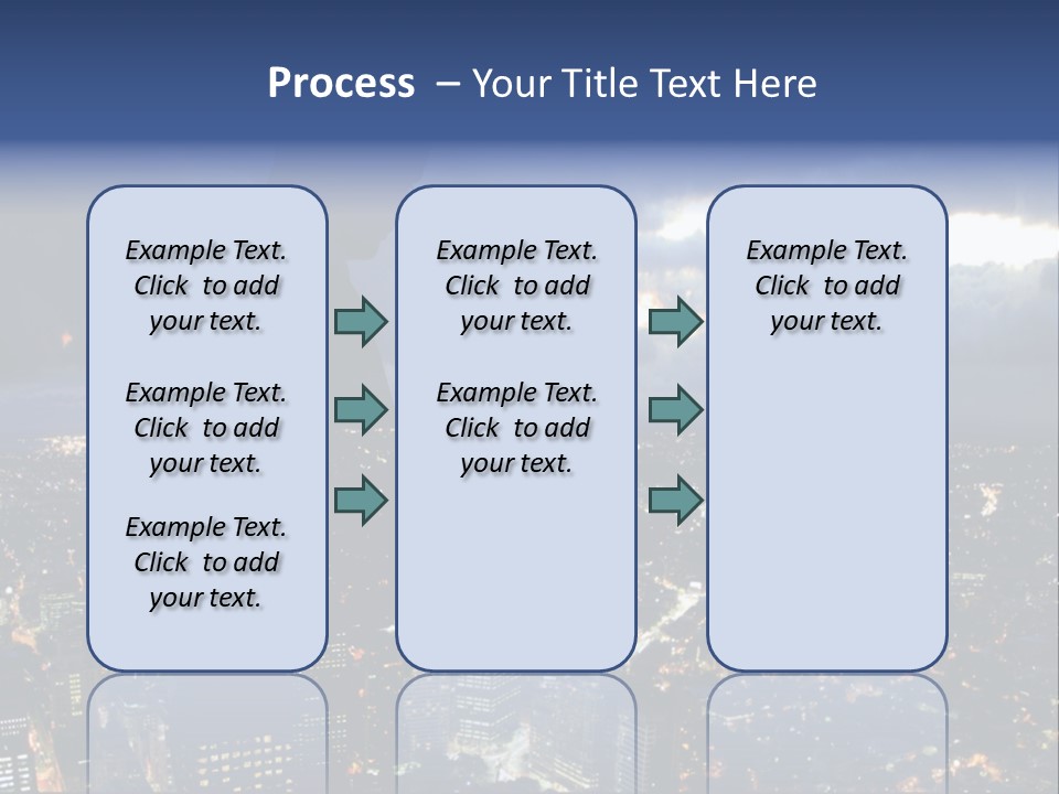 Black Office Nature PowerPoint Template