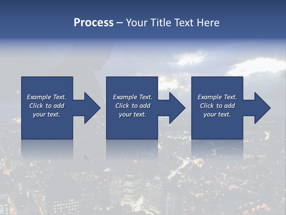 Black Office Nature PowerPoint Template
