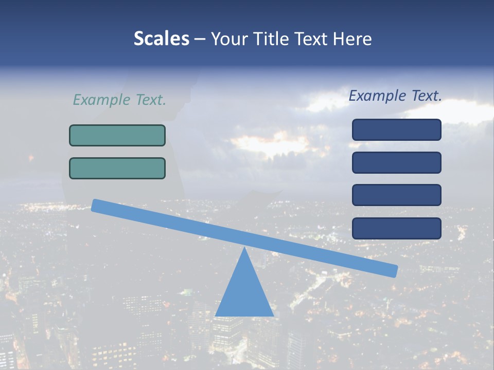 Black Office Nature PowerPoint Template