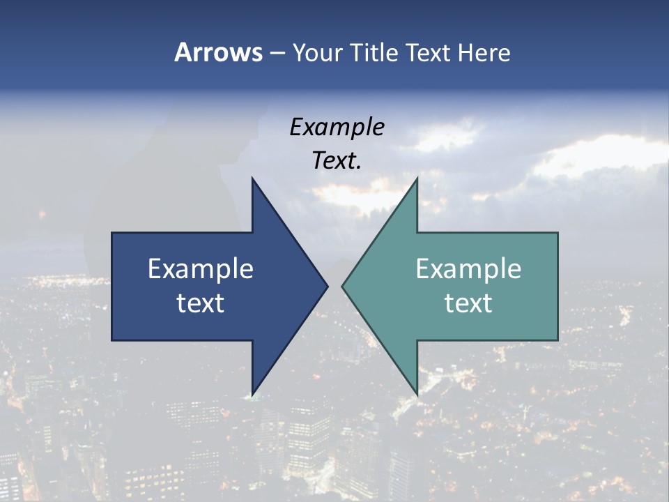 Black Office Nature PowerPoint Template