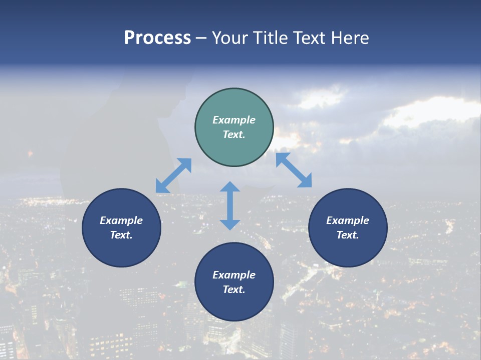 Black Office Nature PowerPoint Template