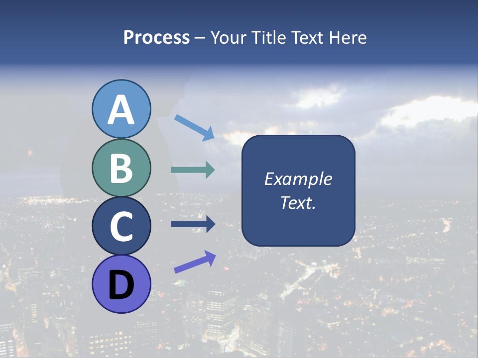 Black Office Nature PowerPoint Template