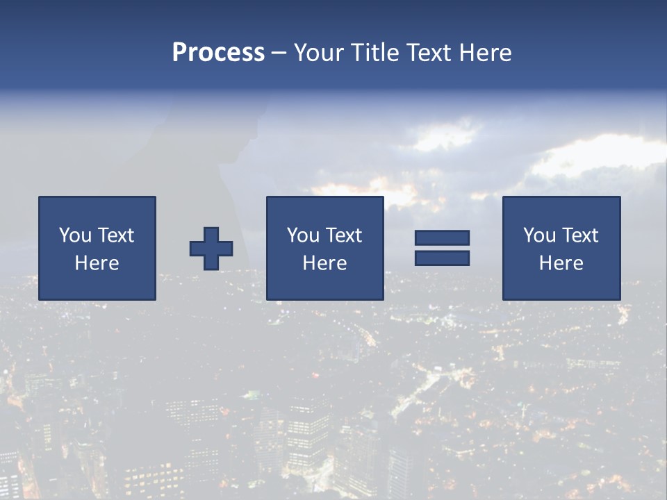 Black Office Nature PowerPoint Template