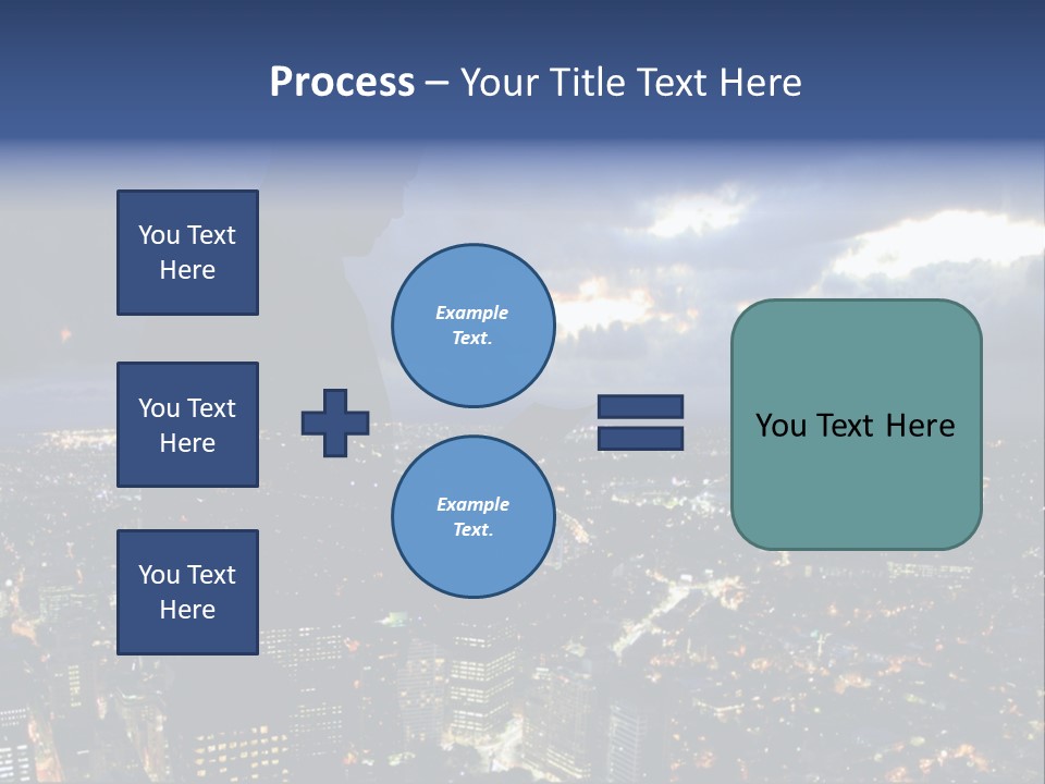 Black Office Nature PowerPoint Template