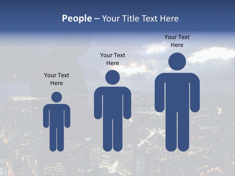 Black Office Nature PowerPoint Template