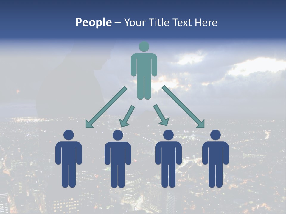 Black Office Nature PowerPoint Template