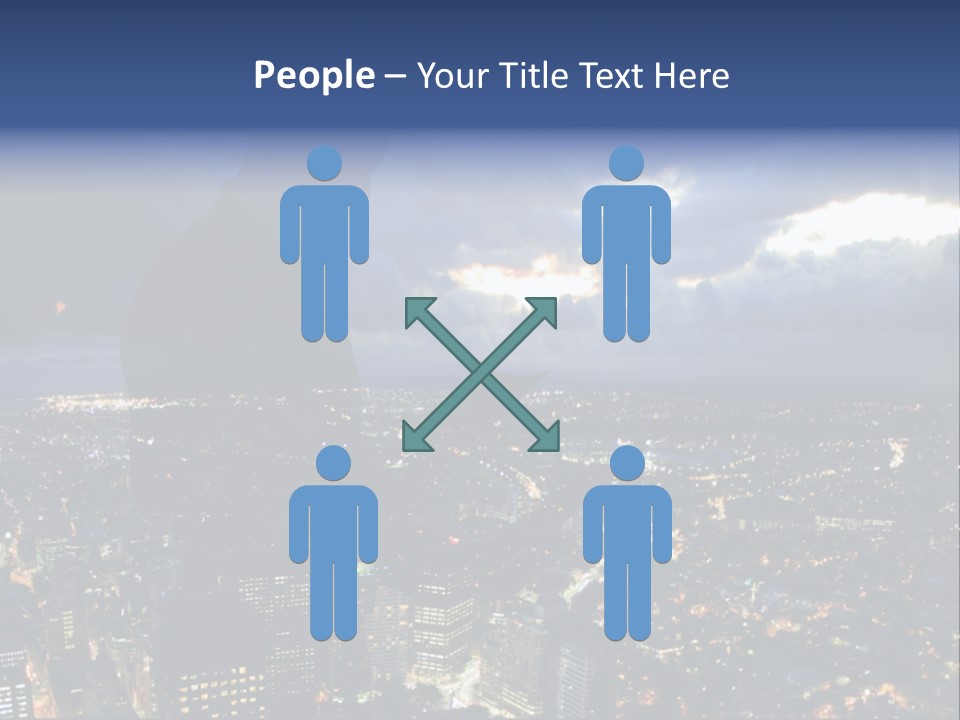 Black Office Nature PowerPoint Template