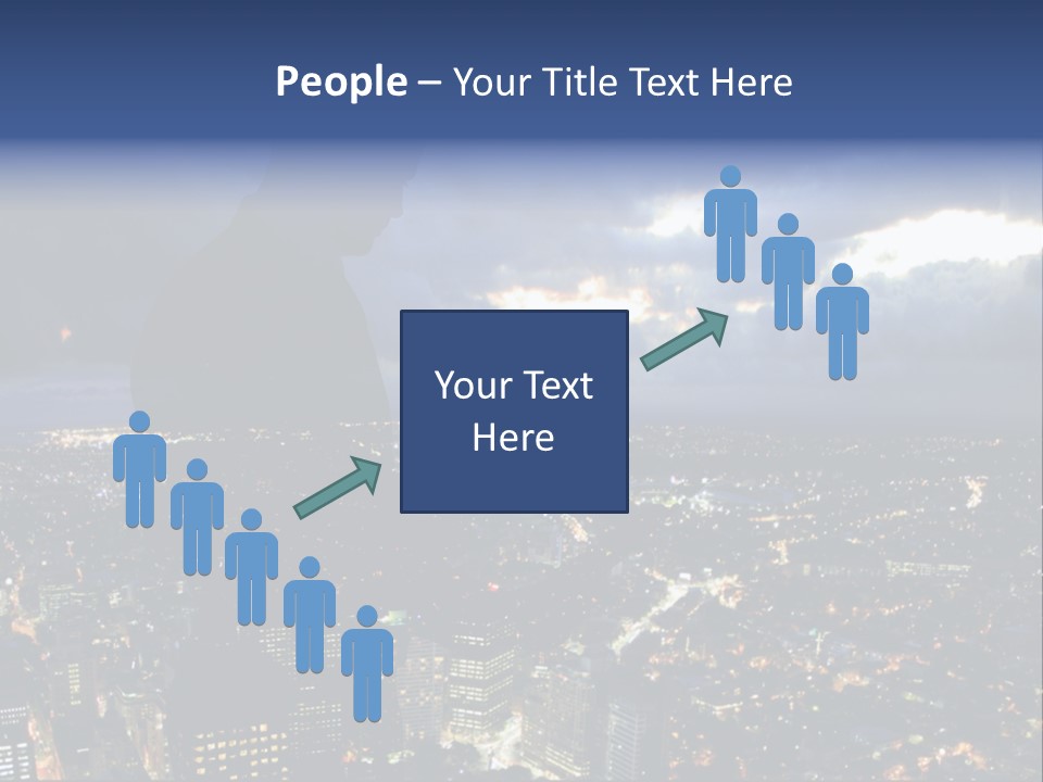 Black Office Nature PowerPoint Template