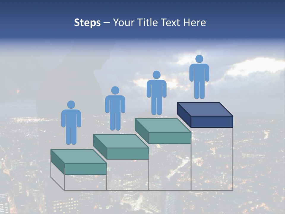 Black Office Nature PowerPoint Template