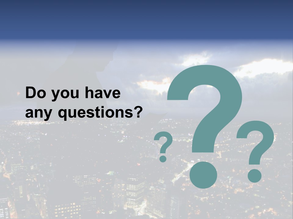 Black Office Nature PowerPoint Template