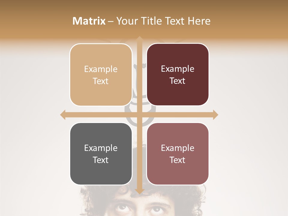 Brain Think Symbol PowerPoint Template