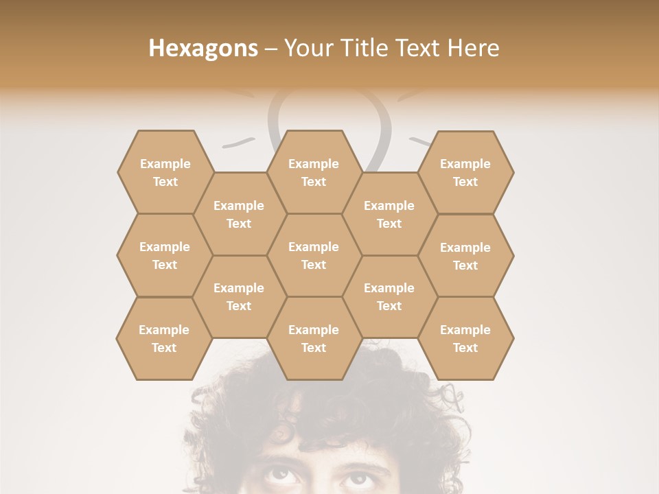 Brain Think Symbol PowerPoint Template