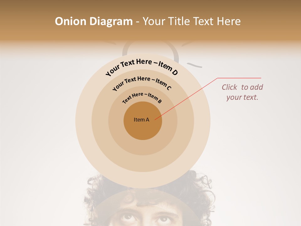 Brain Think Symbol PowerPoint Template