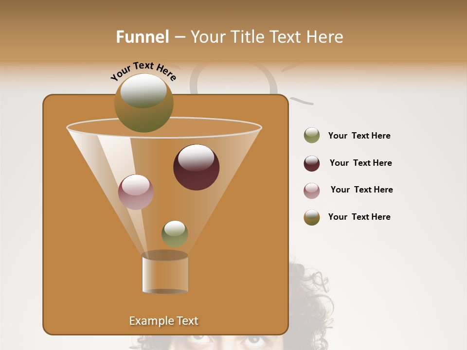 Brain Think Symbol PowerPoint Template