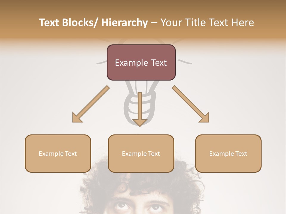 Brain Think Symbol PowerPoint Template