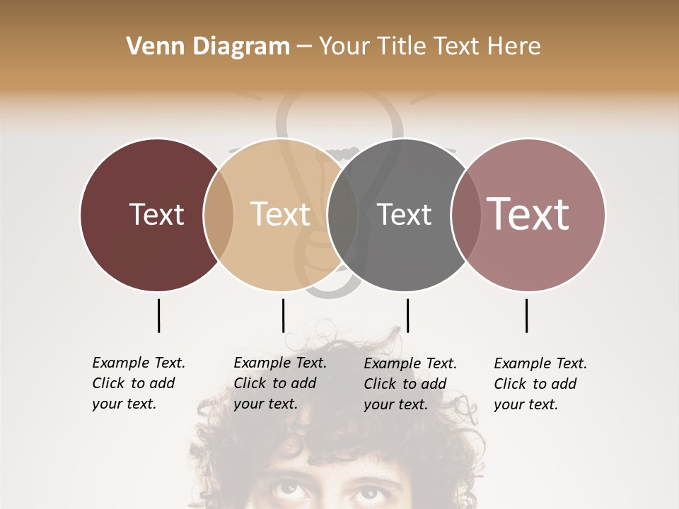 Brain Think Symbol PowerPoint Template