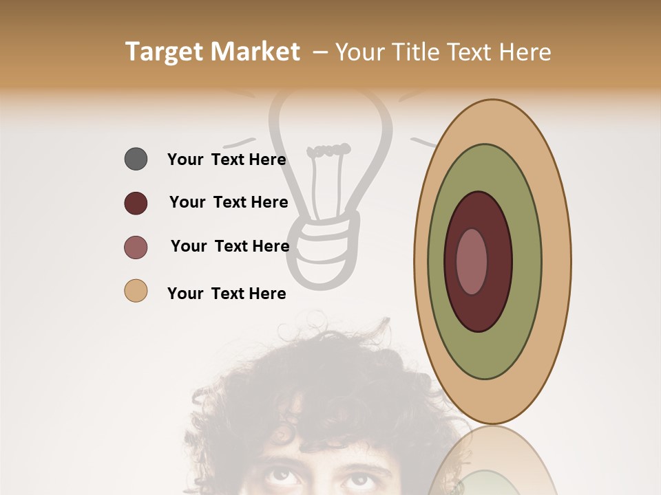 Brain Think Symbol PowerPoint Template