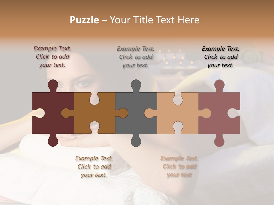 Yellow Massaging Calm PowerPoint Template