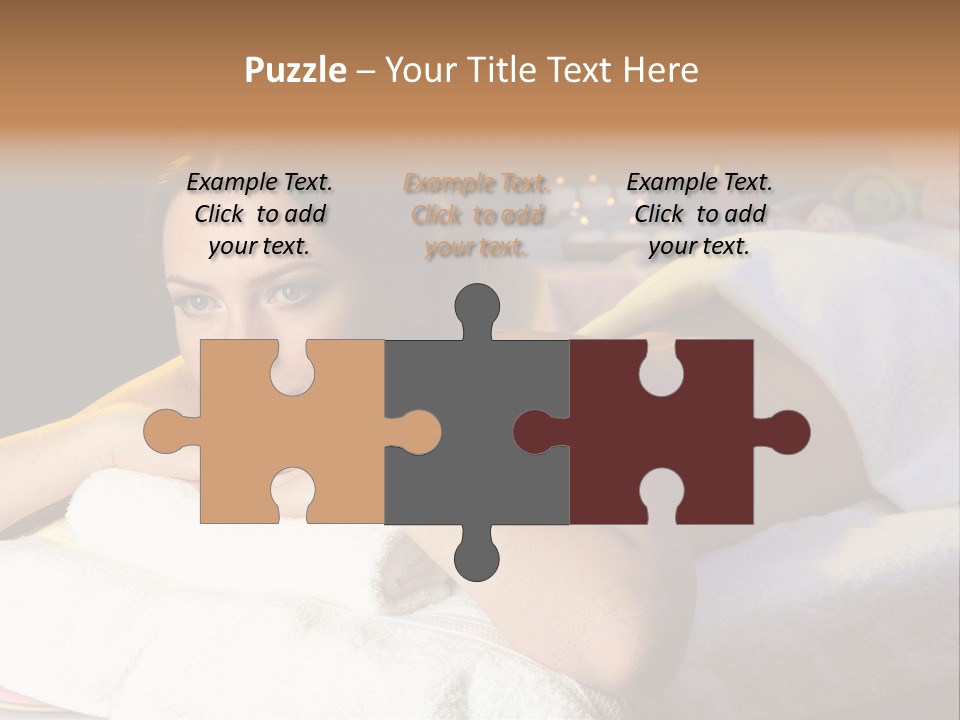 Yellow Massaging Calm PowerPoint Template