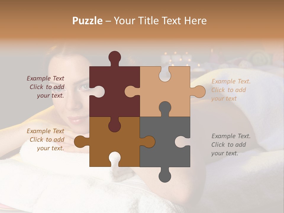 Yellow Massaging Calm PowerPoint Template