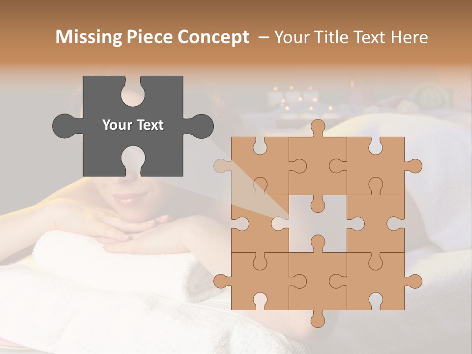 Yellow Massaging Calm PowerPoint Template