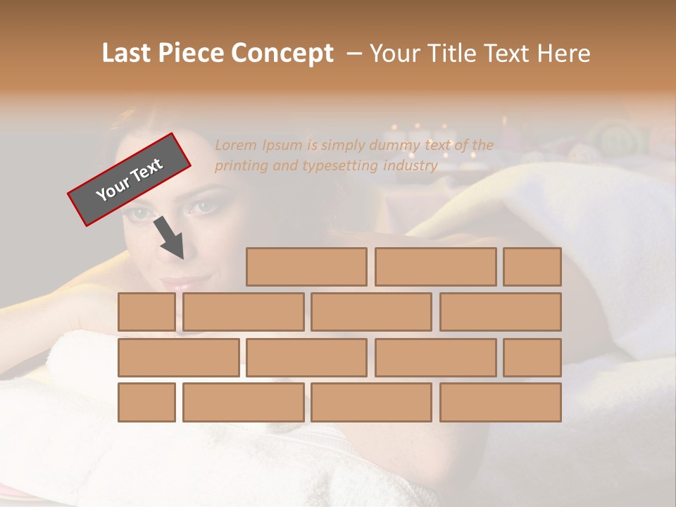 Yellow Massaging Calm PowerPoint Template