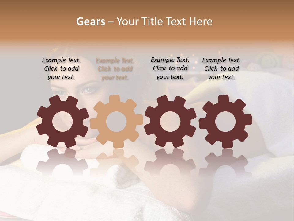 Yellow Massaging Calm PowerPoint Template