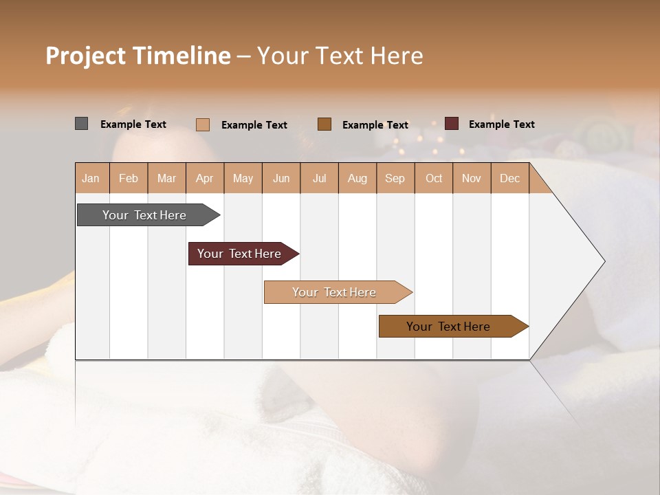 Yellow Massaging Calm PowerPoint Template