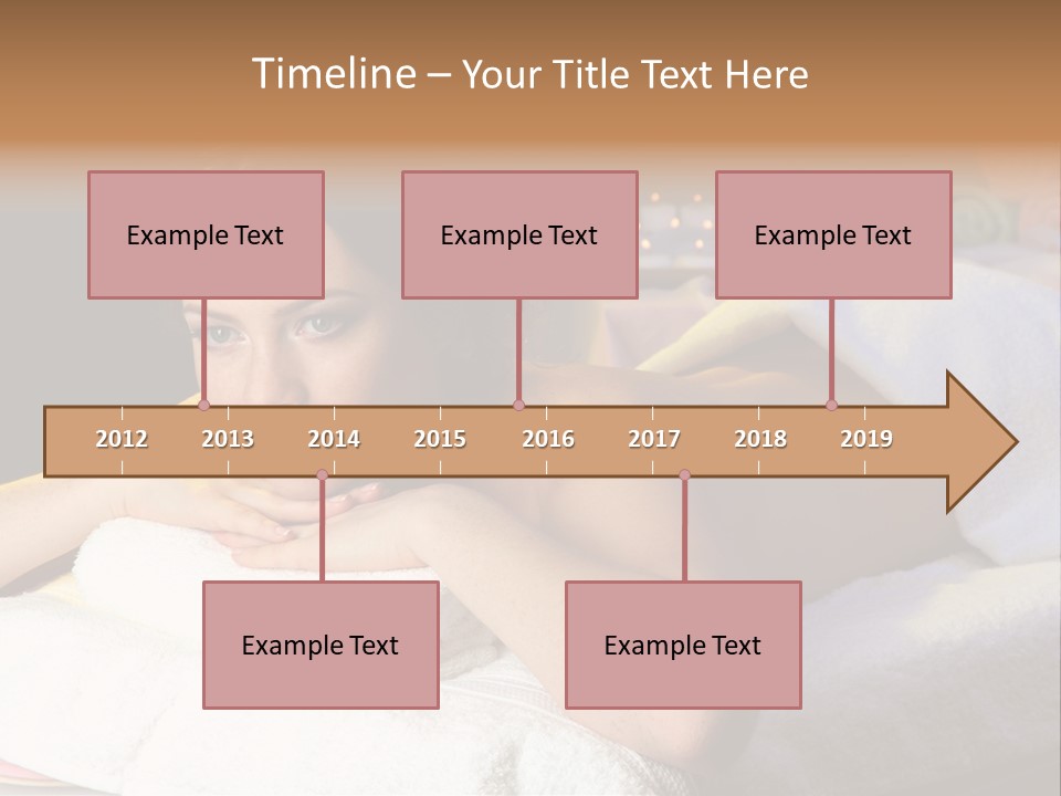 Yellow Massaging Calm PowerPoint Template