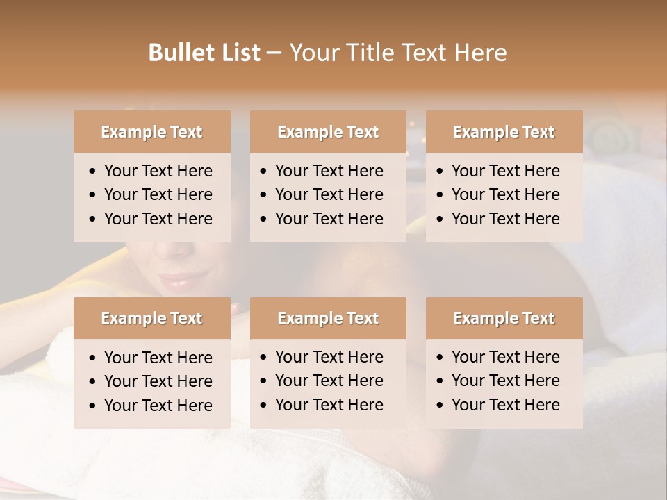 Yellow Massaging Calm PowerPoint Template