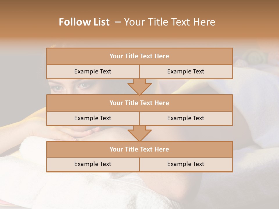 Yellow Massaging Calm PowerPoint Template