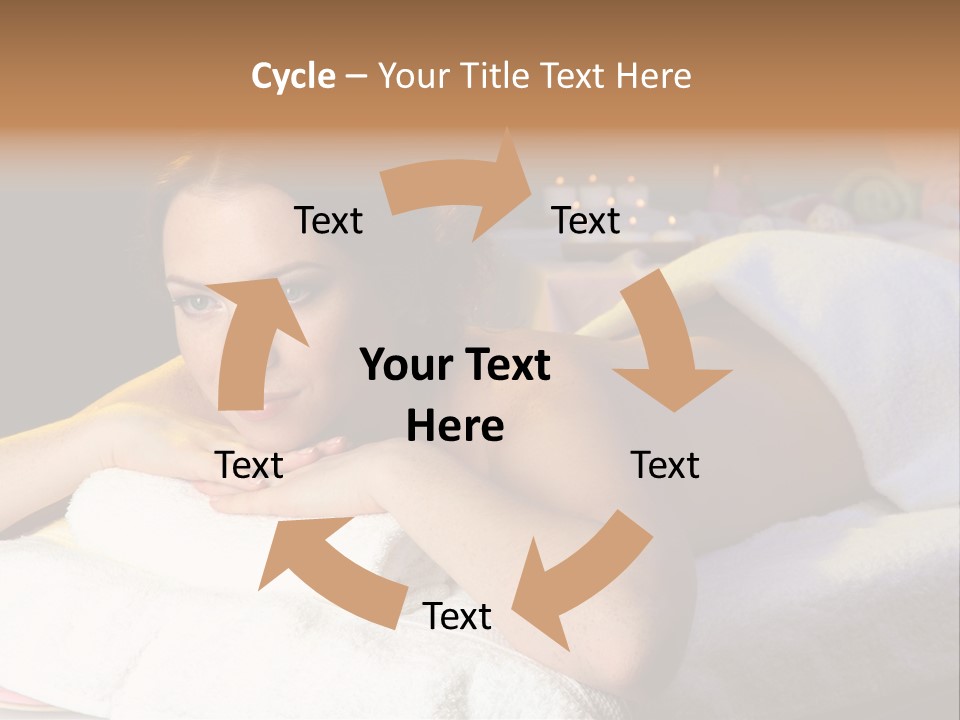Yellow Massaging Calm PowerPoint Template