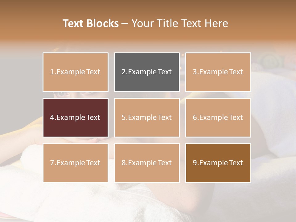 Yellow Massaging Calm PowerPoint Template