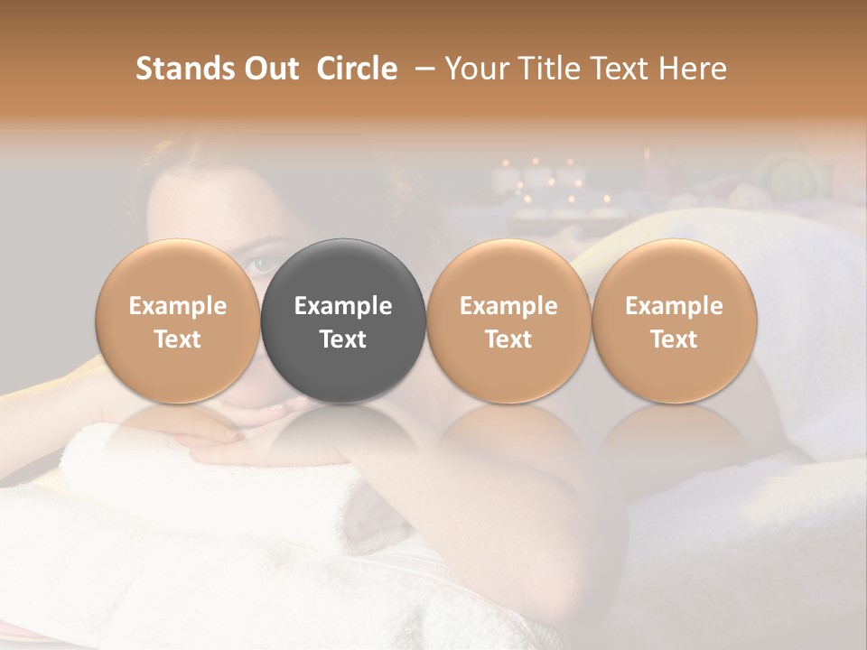 Yellow Massaging Calm PowerPoint Template