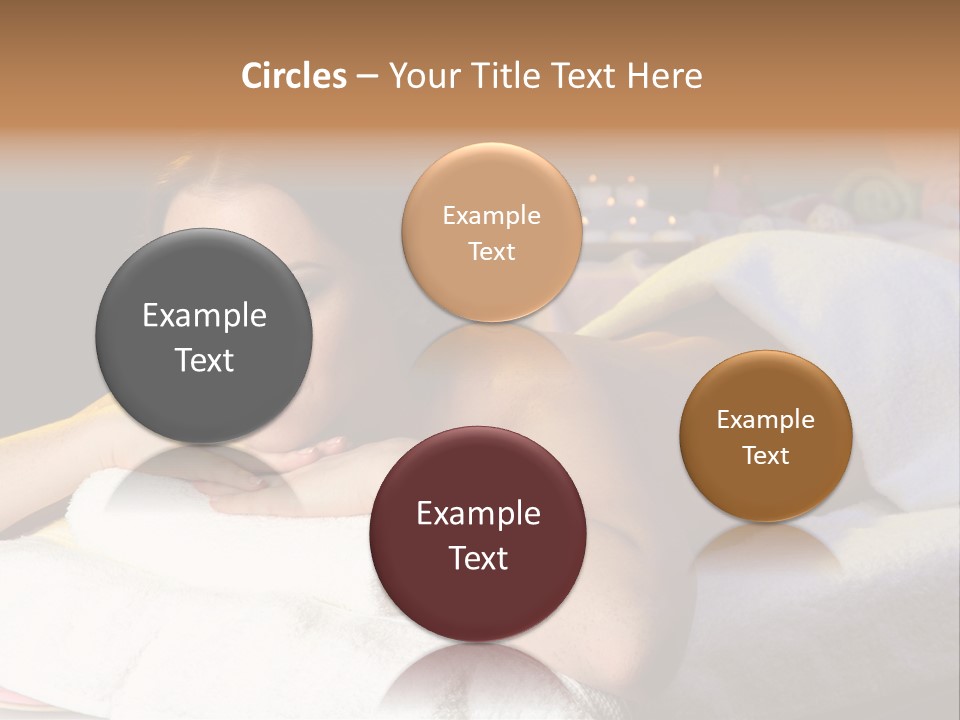 Yellow Massaging Calm PowerPoint Template