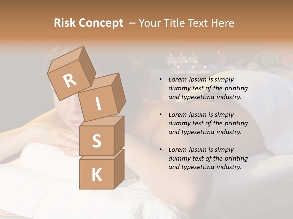 Yellow Massaging Calm PowerPoint Template