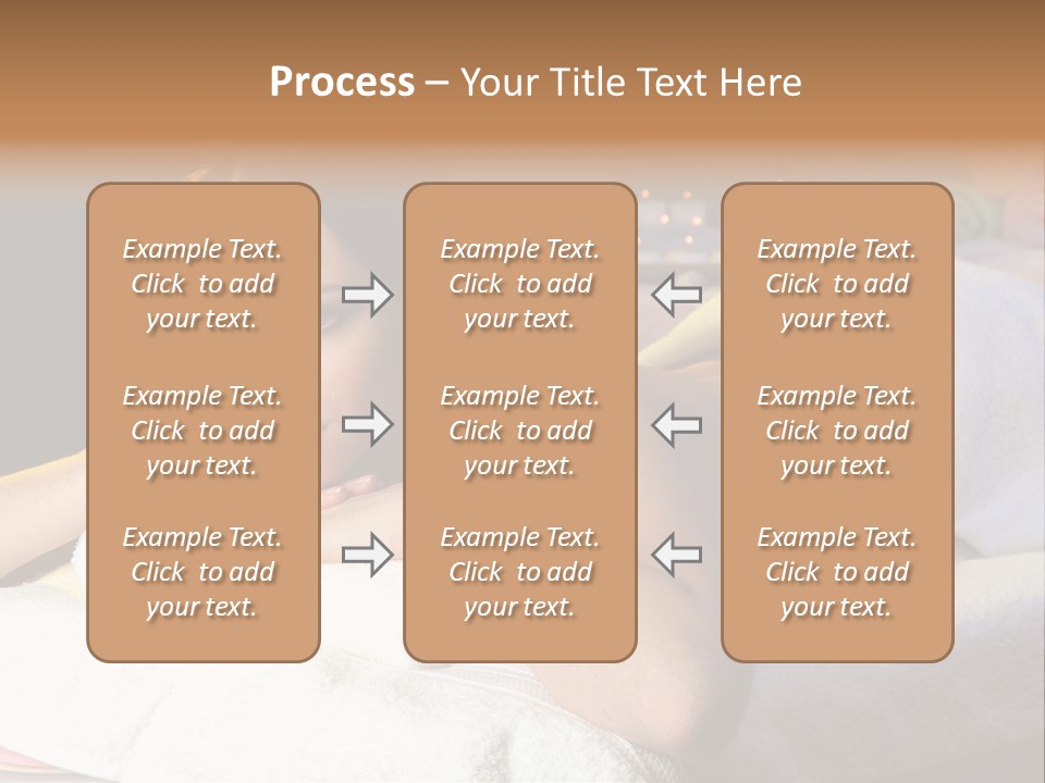 Yellow Massaging Calm PowerPoint Template